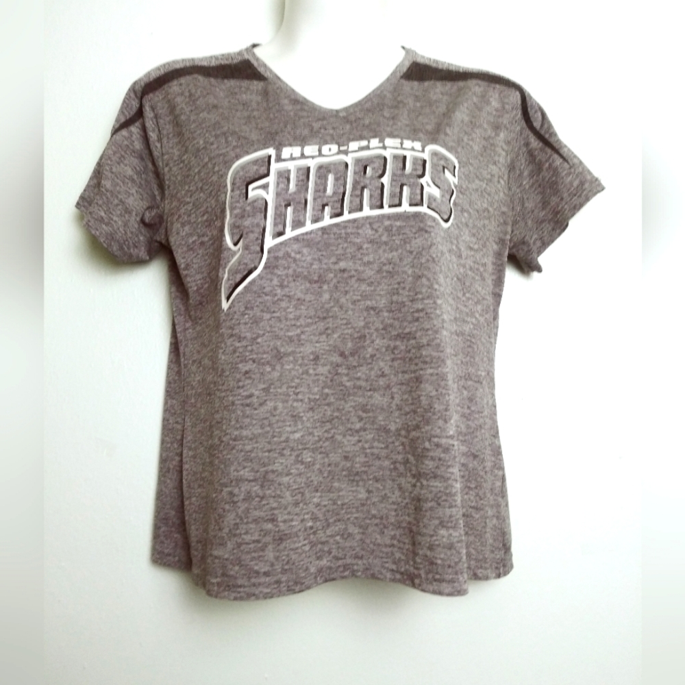 🚨👉 LAST CHANCE 3/$35 Holloway Ladies Grey Active Short Sleeves Shirt 2XL